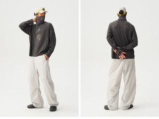 [Monterest] Waffle Knit Quick-Dry Long Sleeve Tee