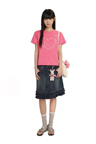 [moromoro2] Leather Bow Ballet Sandals