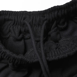 Two-pleat banding slacks