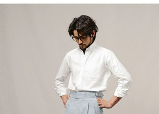 [CULTUM] Washed Oxford Cotton Shirt