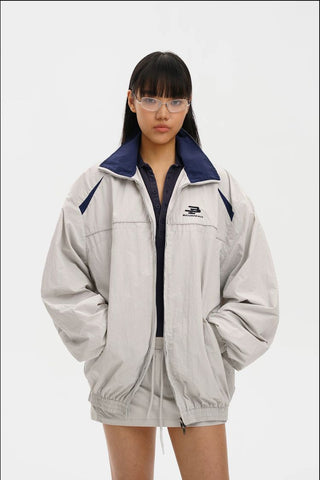 [MASONPRINCE] Structured Track Jacket & Pants Set