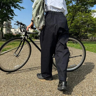 Balloon Fit Cotton Pants