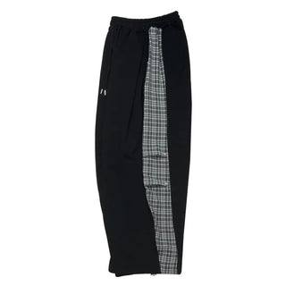 (2 colors) Check Rivet Wide Pants