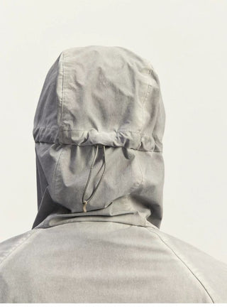 [Monterest] Washed 4-Way Stretch Mesh Hooded Jacket