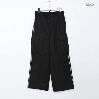 (Unisex) Line Point String Pants