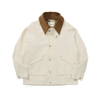 [Monterest] Corduroy Collar Multi-Pocket Field Jacket