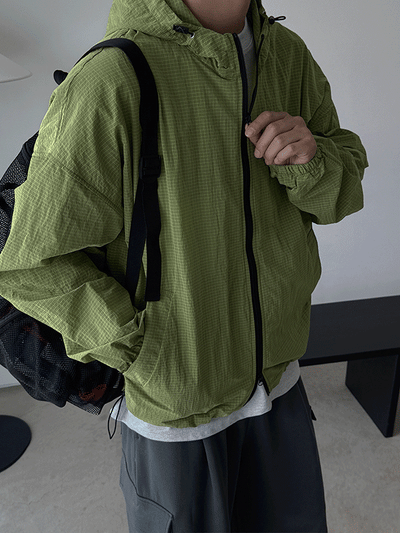 Pokey Hooded Wind Jumper
