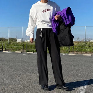 Wide-fit slacks