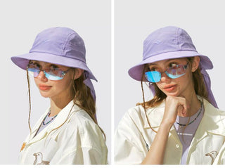 [Monterest] Outdoor Sun Hat with Detachable Neck Flap