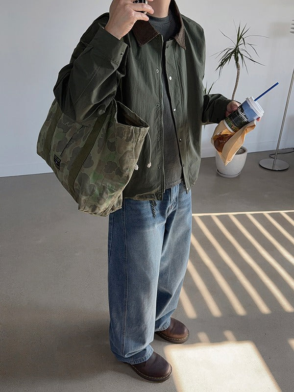 Monte Corduroy Collar Field Jacket