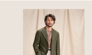 [CULTUM] Plaid Sport Jacket