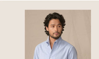 [CULTUM] Italian One-Piece Collar Brushed Shirt