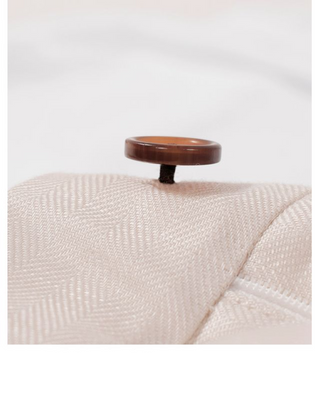 [CULTUM] Linen Blend Drawstring Pants