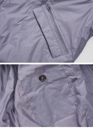 [Monterest] Detachable Fur Collar Deck Jacket