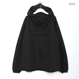 High-neck anorak