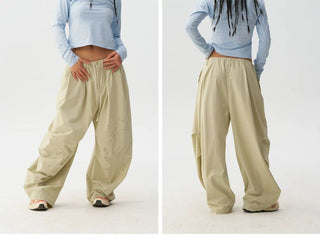 [Monterest] Quick-Dry Burnout Wide Leg Pants