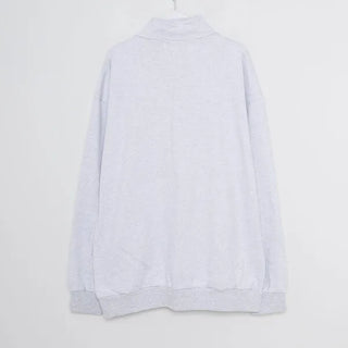 Box-fit half-zip sweatshirt