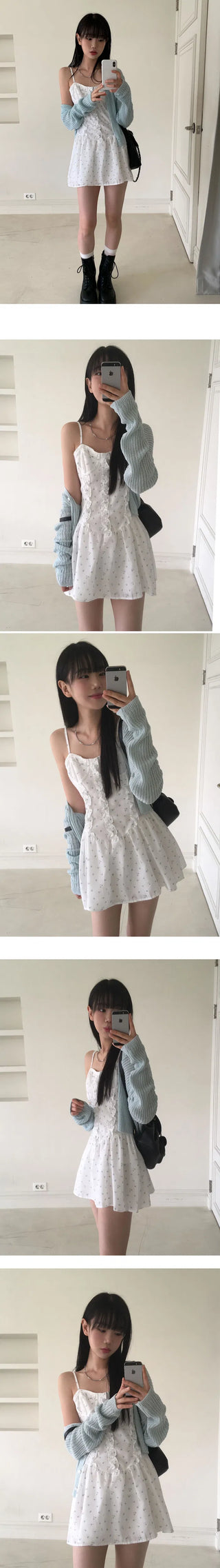 Powder Summer Boucle Daily Ribbed Cardigan - 5 Colors
