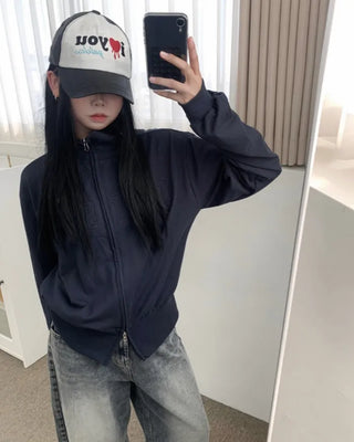 DVSN TRACK PATCH ZIP-UP