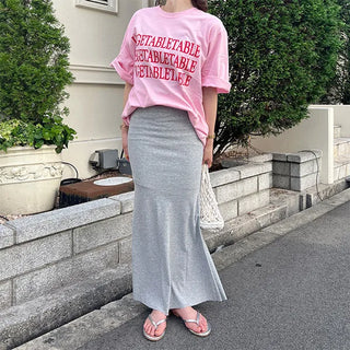 Ribbed Mermaid Skirt
