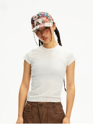 [Monterest] 5A Antibacterial Slim Fit Crewneck Tee