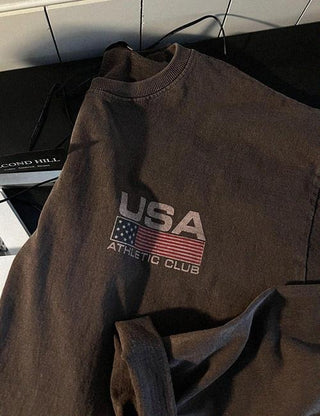 Pigment USA Printed Long Sleeve T-shirt (4 colors)