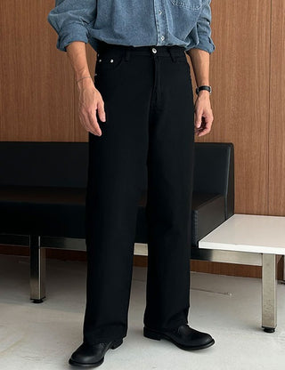 Symbol Cotton Pants (2 colors)