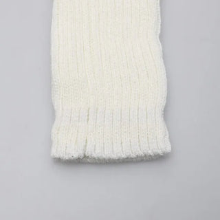 Knitted warmer socks