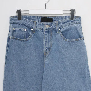 Unisex Loose Fit Denim Pants