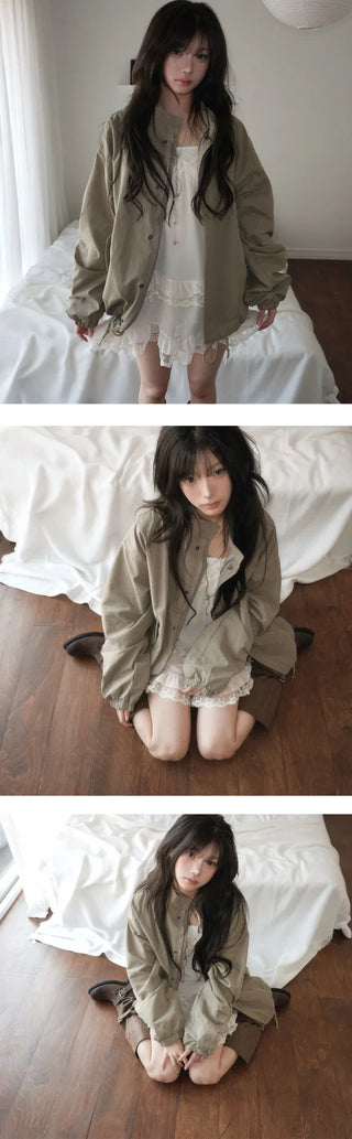 Butter Half Short Field Jacket - 3 colors