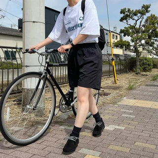 Nylon banding shorts