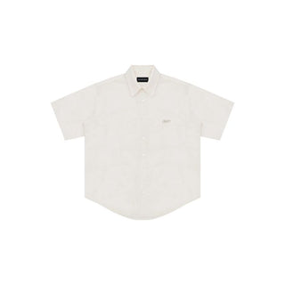 [MASONPRINCE] Pima Cotton Blend Short Sleeve Shirt