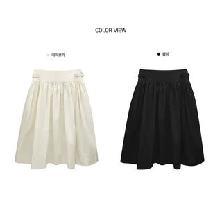 Bijou Long Cotton Skirt - 2 colors