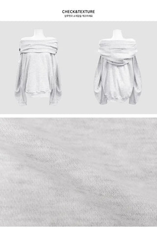 Jelly Hood Off- Sweatshirt - 2 Colors