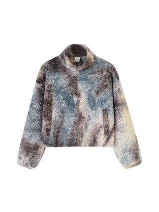 CONP Tie-Dye Sherpa Coat