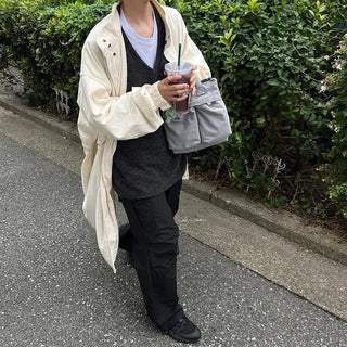 Vintage Long Anorak Coat