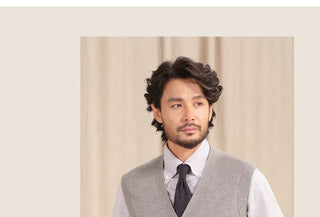 [CULTUM] V-Neck Knit Vest