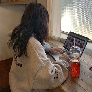 Lettering Hooded T-shirt