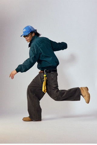 [Monterest] Distressed Washed Cotton Work Pants