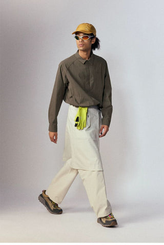 [Monterest] Quick-Dry Relaxed Fit Collared Shirt