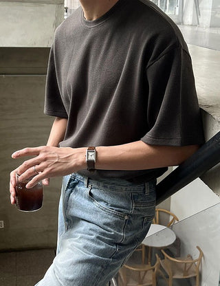 Vino Waffle Short Sleeve T-shirt (5 colors)