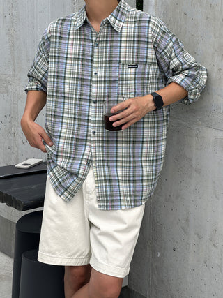 Amande Summer Check Shirt