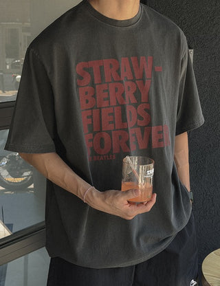 STRAW Pigment Short Sleeve T-shirt (3 colors)