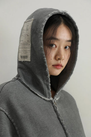 [MASONPRINCE] 460G Heavyweight Remake Zip-Up Hoodie