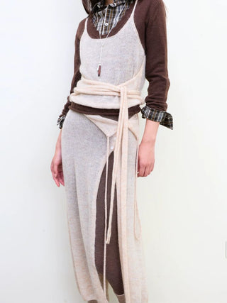 [NeverSeez] Mohair Blend Knit Set