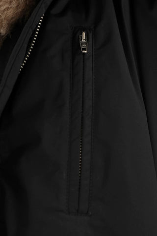 MASONPRINCE Faux Fur Down High-Neck Jacket