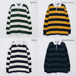 Rugby Border Long T-Shirt