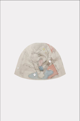 [MASONPRINCE] Rockin' Graffiti Studded Beanie