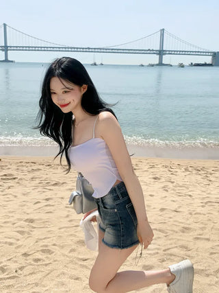 [Padded] Daily Sleeveless Top with Built-in Cups (5 colors)