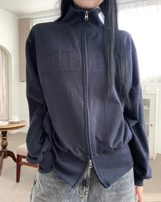 DVSN TRACK PATCH ZIP-UP